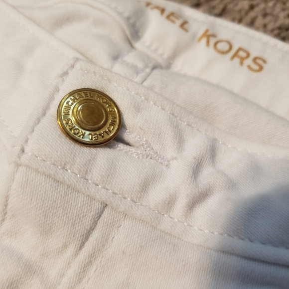 Michael Kors "Izzy" skinny white jeans (size 10) - Picture 5 of 12